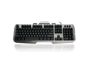 Iogear Kaliber Gaming Keyboard - Black/gray - (gkb704lbk) Gaming Hver Aluminum Iogear Kaliber Gaming Keyboard - Black/gray - (gkb704lbk) Gaming Hver Aluminum