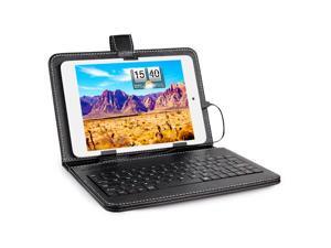 7.9" Inch Tablet Micro USB Keyboard Keypad Leather Stand Case Cover 7.9" Inch Tablet Micro USB Keyboard Keypad Leather Stand Case Cover