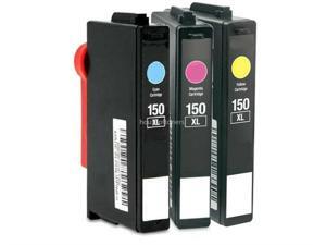 3pk 150 XL CMY Cartridges for Lexmark All-in-One Pro 715 915 Pro715 Pro915 3pk 150 XL CMY Cartridges for Lexmark All-in-One Pro 715 915 Pro715 Pro915