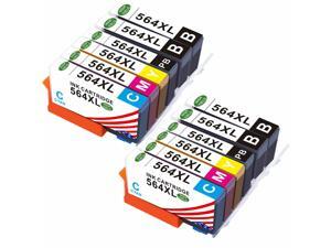 2 Set(4Black+2 PhotoBlack+2Cya 564 XL Ink Cartridges For HP 564 Photosmart 2 Set(4Black+2 PhotoBlack+2Cya 564 XL Ink Cartridges For HP 564 Photosmart