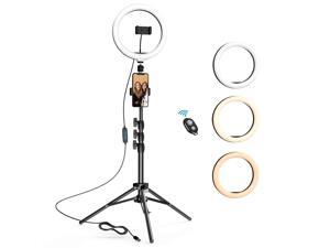 10.2 inch Selfie Ring Light with Tripod Stand & 2 Phone Holders, LETSCOM Dimmable LED Beauty Camera Ringlight for Makeup/Photography/YouTube Videos/Vlog/TIK Tok/Live, Compatible with iPhone & Android 10.2 inch Selfie Ring Light with Tripod Stand & 2 Phone Holders, LETSCOM Dimmable LED Beauty Camera Ringlight for Makeup/Photography/YouTube Videos/Vlog/TIK Tok/Live, Compatible with iPhone & Android