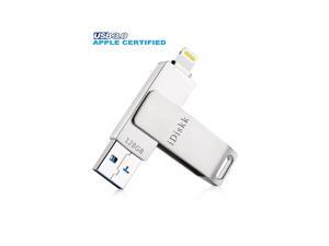 iDiskk 128GB USB Flash Drive Photo Stick for iPhone 11 Pro XR X XS MAX iPhone 6/7/8 Plus and ipad Air/Mini,New ipad pro,External Storage for iOS System,Touch ID Encryption and MFI iDiskk 128GB USB Flash Drive Photo Stick for iPhone 11 Pro XR X XS MAX iPhone 6/7/8 Plus and ipad Air/Mini,New ipad pro,External Storage for iOS System,Touch ID Encryption and MFI