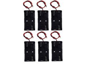 LAMPVPATH (Pack of 6) AA Battery Holder, 2 X 1.5V AA Battery Holder with Leads, AA Battery Holder with Wires LAMPVPATH (Pack of 6) AA Battery Holder, 2 X 1.5V AA Battery Holder with Leads, AA Battery Holder with Wires