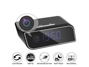 YASSUN Spy Clock Camera, 1080p VCR Wi-Fi IP Wireless Hidden Camera, for Indoor Real-Time Security Monitoring, Motion Detection Clock Camera YASSUN Spy Clock Camera, 1080p VCR Wi-Fi IP Wireless Hidden Camera, for Indoor Real-Time Security Monitoring, Motion Detection Clock Camera