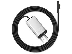 HASESS Surface Power Supply Adapter Compatible with Microsoft Surface Pro 3 Pro 4 Pro 5 Charger Mini Replacement Charger for Surface Pro Laptop Book Portable Charger with 6.56Ft Power Cord 65W 15V 4A HASESS Surface Power Supply Adapter Compatible with Microsoft Surface Pro 3 Pro 4 Pro 5 Charger Mini Replacement Charger for Surface Pro Laptop Book Portable Charger with 6.56Ft Power Cord 65W 15V 4A