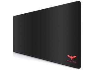 havit Large Gaming Mouse Pad (35.43 X 15.75X 0.12inch) Extended Ergonomic for Computers Thick Keyboard Mouse Mat Non-Slip Rubber Base Mousepad Black
