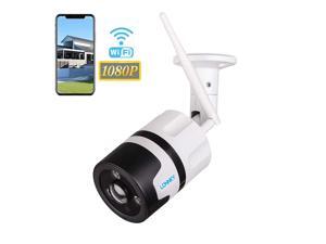 Outdoor Security Camera,LONNKY 1080P Full HD WiFi Outdoor IP Security Bullet Camera, Two-Way Audio and Wide Viewing Angle,Weatherproof and Motion Detection with Night Vision Outdoor Security Camera,LONNKY 1080P Full HD WiFi Outdoor IP Security Bullet Camera, Two-Way Audio and Wide Viewing Angle,Weatherproof and Motion Detection with Night Vision