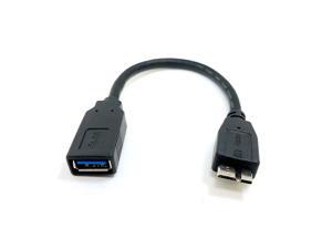 Micro Connectors E07-173-OTG USB OTG Adapter, USB 3.0 Micro B Male to USB 3.0 Type A Female Micro Connectors E07-173-OTG USB OTG Adapter, USB 3.0 Micro B Male to USB 3.0 Type A Female