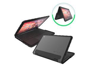 Gumdrop Cases DropTech Protection for Lenovo Chromebook 500e - Black, Rugged, Shock Absorbing, Custom Molded Laptop Cover Gumdrop Cases DropTech Protection for Lenovo Chromebook 500e - Black, Rugged, Shock Absorbing, Custom Molded Laptop Cover