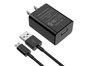 E-Reader Charger, Fotbor AC Power Supply Charger for Kindle E-Reader Paperwhite 3 Oasis E-Reader Voyage E-Reader with 5FT Charging Cable (Black) E-Reader Charger, Fotbor AC Power Supply Charger for Kindle E-Reader Paperwhite 3 Oasis E-Reader Voyage E-Reader with 5FT Charging Cable (Black)