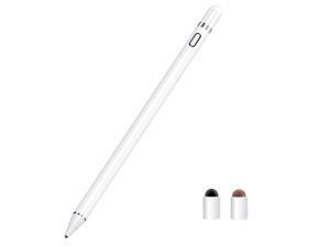 Zspeed Stylus Pen for Apple iPad, Active Stylus Rechargeable Fine Tip Stylus Compatible with All Apple iPad/iPhone/iPad Pro/iPhone X, Android Windows Capacitive Touchscreen Phone & Tablet (White) Zspeed Stylus Pen for Apple iPad, Active Stylus Rechargeable Fine Tip Stylus Compatible with All Apple iPad/iPhone/iPad Pro/iPhone X, Android Windows Capacitive Touchscreen Phone & Tablet (White)