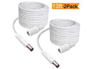 SIOCEN 5.5mm x 2.1mm Extension Cord 13FT,DC 12v Power Supply Adapter for CCTV Security Camera Surveillance Indoor Wireless IP Camera Dvr Standalone LED Strip,Car,12 Volt Male to Female Plug Cable SIOCEN 5.5mm x 2.1mm Extension Cord 13FT,DC 12v Power Supply Adapter for CCTV Security Camera Surveillance Indoor Wireless IP Camera Dvr Standalone LED Strip,Car,12 Volt Male to Female Plug Cable