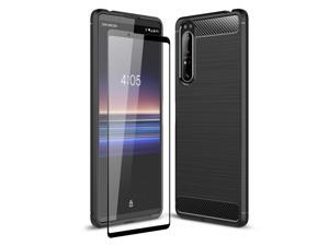 Olixar for Sony Xperia 1 II Case with Screen Protector - 360 Full Body Coverage Hard PC - Dual Layer Rugged Heavy Duty Cover - Shockproof Tempered Glass - Sentinel - Black Olixar for Sony Xperia 1 II Case with Screen Protector - 360 Full Body Coverage Hard PC - Dual Layer Rugged Heavy Duty Cover - Shockproof Tempered Glass - Sentinel - Black
