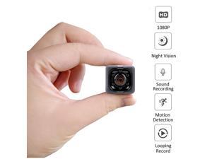 Hidden Spy Cameras, 1080P Mini Spy Camera with Audio and Video, Night Vision and Motion Detective - No WiFi Need
