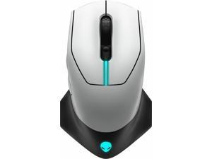 Alienware  AW610M WiredWireless Optical Gaming Mouse  RGB Lighting LUNAR LIGHT