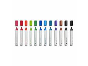 TRU RED Tank Dry Erase Markers Chisel Tip Asst 12/Pack TR54567 TRU RED Tank Dry Erase Markers Chisel Tip Asst 12/Pack TR54567