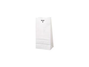 AJM Packaging Corporation WB04NP5C Grocery Paper Bags, 30 lbs Capacity, #4, 9.75 AJM Packaging Corporation WB04NP5C Grocery Paper Bags, 30 lbs Capacity, #4, 9.75
