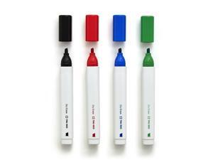 TRU RED Tank Dry Erase Markers Chisel Tip Asst 4/Pack TR54561 TRU RED Tank Dry Erase Markers Chisel Tip Asst 4/Pack TR54561