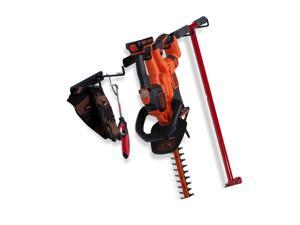 Wallniture Nera 6 Sectional Garage Organizer Rack Broom Holder Wall Mount Sto... Wallniture Nera 6 Sectional Garage Organizer Rack Broom Holder Wall Mount Sto...