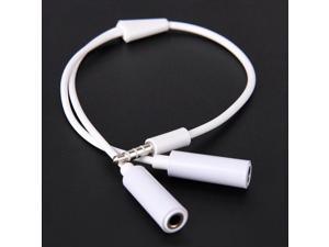 Y Splitter Cable 3.5 mm 1 Male to 2 Dual Female Audio Cable For Earphone Headset Y Splitter Cable 3.5 mm 1 Male to 2 Dual Female Audio Cable For Earphone Headset