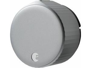 August - Wi-Fi Smart Lock (4th Gen) - Silver August - Wi-Fi Smart Lock (4th Gen) - Silver