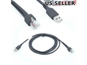 6FT USB Cable For Symbol LS1203 LS2208 LS4328 LS9208 Reader CBA-U01-S07ZAR