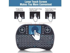 i8 2.4Ghz Mini Wireless Keyboard Backlit Controls Toucad for Android TV PC i8 2.4Ghz Mini Wireless Keyboard Backlit Controls Toucad for Android TV PC