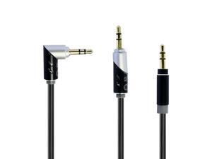 3.5mm Aux Cable M-M Adjustable Angle 90 / 180 Degree Audio Music Wire 5Ft 3.5mm Aux Cable M-M Adjustable Angle 90 / 180 Degree Audio Music Wire 5Ft