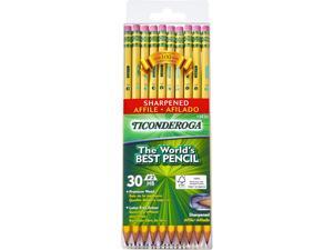 Ticonderoga Pencils, Wood-Cased Graphite #2 HB Soft, Pre-Sharpened , 30 pencils Ticonderoga Pencils, Wood-Cased Graphite #2 HB Soft, Pre-Sharpened , 30 pencils