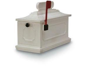 Postal Products Unlimited N1027186 White 1812 Architectural Series Mailbox 10 Postal Products Unlimited N1027186 White 1812 Architectural Series Mailbox 10