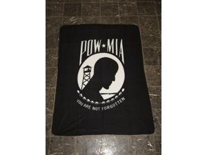 POW MIA POWMIA Prisoner of War 67x52 67"x52" Polar large Fleece Blanket Throw 