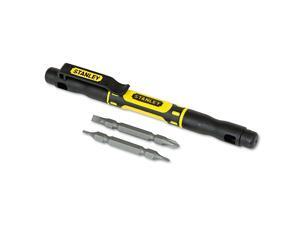 Stanley 4 in-1 Pocket Screwdriver Black 66344 Stanley 4 in-1 Pocket Screwdriver Black 66344