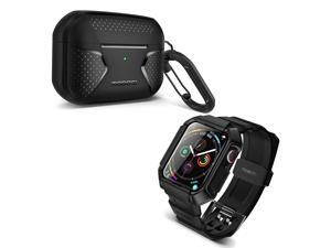 MOBOSI Swisper Series Compatible with Apple Watch Band 44mm Series 6/5/4/SE(Black) + MOBOSI Net Series AirPods Pro Case Cover Designed for AirPods Pro 3nd Gen(Black) MOBOSI Swisper Series Compatible with Apple Watch Band 44mm Series 6/5/4/SE(Black) + MOBOSI Net Series AirPods Pro Case Cover Designed for AirPods Pro 3nd Gen(Black)