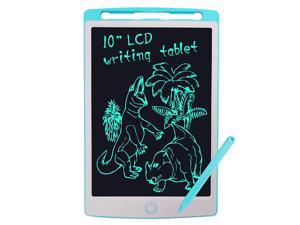 Lcd Writing Tablet, 10 Inches Electronic Graphic Tablet, Drawing Pad Gifts For Kids And S, Erasable Doodle Board Toys For Boys Or Girls, For Drawing At Home School Office, Blue 10"