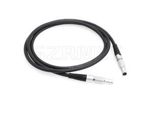 DRRI 5 pin male 0B Coiled TIMECODE Cable for Sound Devices ZAXCOM DENECKE XL-LL 