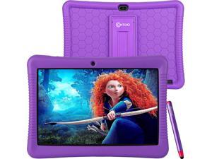 Contixo Kids Tablet K102, 10-Inch Hd, Ages 3-7, Toddler Tablet With Camera, Parental Control, Android 10, 32Gb, Wifi, Learning Tablet For Children With Teacher Approved Apps And Kid-Proof Case, Purple
