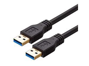 Usb To Usb Cable Male To Male 20 Ft, Long Usb 3.0 Cable A To A For Data Transfer Hard Drive Enclosures, Printer, Modem, Cameras