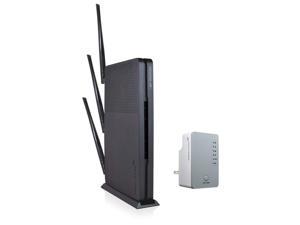 Amped Wireless B1912 Ultra Fast Wi-Fi Router AC1900 and Wi-Fi Range Extender AC1200