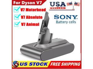 For Dyson V7 Battery 4600Mah 21.6V Animal Trigger Hepa Absolute Cordless Cleaner