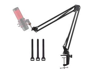 Quadcast Boom Arm - Heavy Duty Adjustable Suspension Microphone Mic Stand Compatible With Hyperx Quadcast S Usb Condenser Gaming Microphone