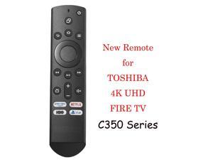 Replace Remote for TOSHIBA 4K UHD SMART FIRE TV C350 Series 4350556575C350KU