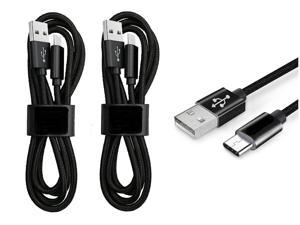 2x 3ft USB Cable Charger Type C USB 31 for ZTE Grand X Max 2 Imperial Max Z963U