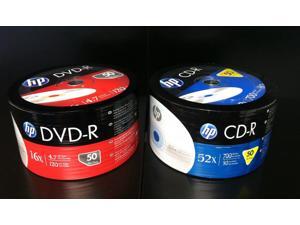 100 Pieces HP Logo Media Disc Combo (50 pieces 16x DVD-R & 50 pieces 52x CD-R) 100 Pieces HP Logo Media Disc Combo (50 pieces 16x DVD-R & 50 pieces 52x CD-R)