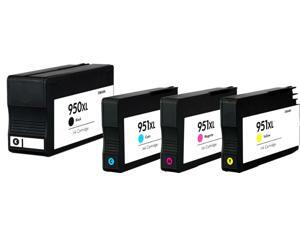 4-PK Comp HP ink cartridges for HP 950 XL 951 XL OfficeJet Pro 8610 8625 4-PK Comp HP ink cartridges for HP 950 XL 951 XL OfficeJet Pro 8610 8625