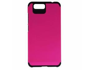NEW TekYa Dual Layer Case Cover for BLU Vivo 5 - Matte Pink / Black NEW TekYa Dual Layer Case Cover for BLU Vivo 5 - Matte Pink / Black