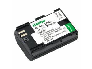 Kastar LPE6 Battery for Canon EOS 6D, 7D, 7D Mark II, 60D, 60Da, 70D, XC10 Kastar LPE6 Battery for Canon EOS 6D, 7D, 7D Mark II, 60D, 60Da, 70D, XC10
