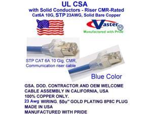 Ethernet Network Patch Cable Made in USA SuperEcable UL 24Awg Pure Copper White USA-0678-48 Ft UTP Cat5e