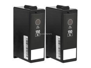 2pk 150XL 14N1614 Black for Lexmark All-in-One Pro 715 915 Pro715 Pro915 2pk 150XL 14N1614 Black for Lexmark All-in-One Pro 715 915 Pro715 Pro915