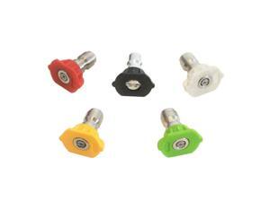 DEWALT DXPA45ST Pressure Washer Nozzle 5 Pack Quick Connect (4.0 4500PSI) 80172 DEWALT DXPA45ST Pressure Washer Nozzle 5 Pack Quick Connect (4.0 4500PSI) 80172