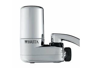 Brita Water Kitchen Counter Sink Filtration System Tap Faucet with Filter Chrome Brita Water Kitchen Counter Sink Filtration System Tap Faucet with Filter Chrome